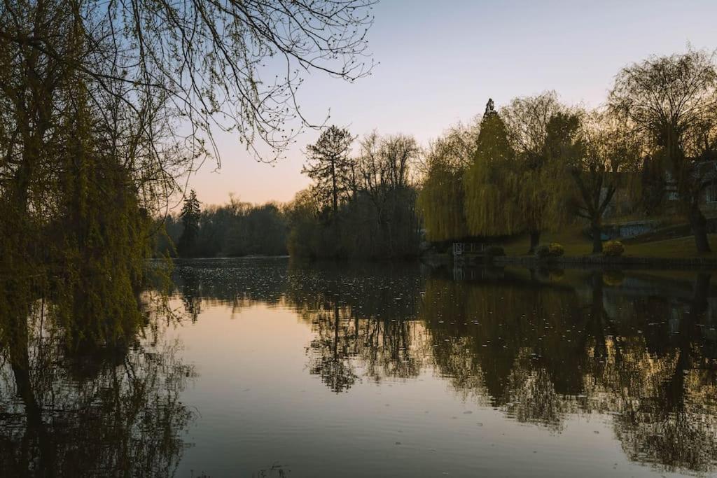 Le Chalet Du Bout Du Monde, En Bord De Riviere ! Grez-sur-Loing Exteriér fotografie